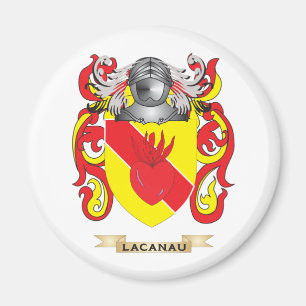Lacanau Coat of Arms (Family Crest) Magnet
