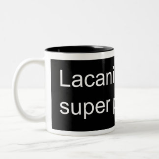 Lacanian Super Predator  Two-Tone Coffee Mug