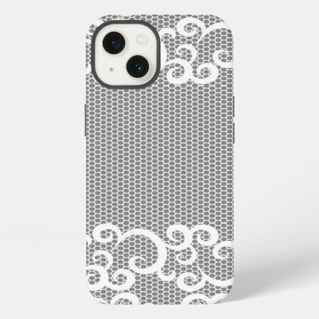 Lace 1 iPhone case (Back)
