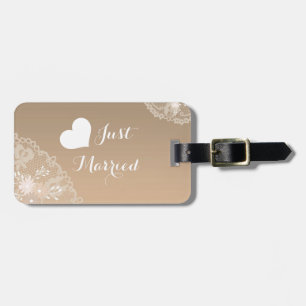 Lace and Floral Luggage Tags