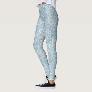 Lace and Hearts Leggings
