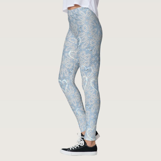 Lace and Hearts Leggings (Left)