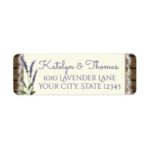 Lace and Lavender Barn Wood Address