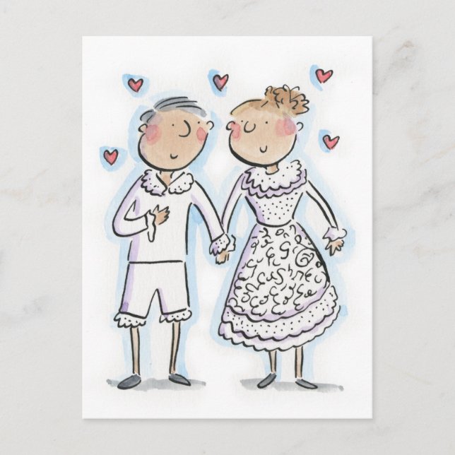 Lace Anniversary Postcard (Front)