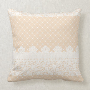 Lace Border Cushion