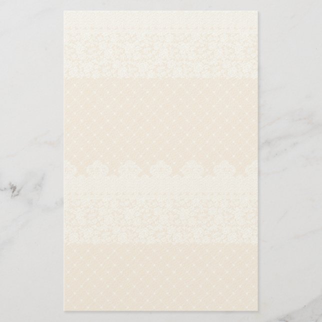 Lace Border Stationery (Front)