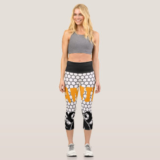 Lace-Border | Zazzle_Growshop. Capri Leggings