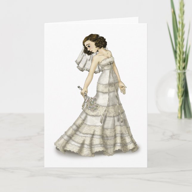 Lace Bride Card (Front)