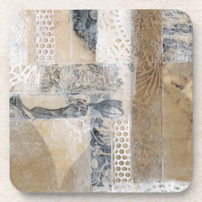 Lace Collage I Coaster (Front)