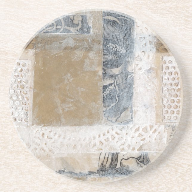 Lace Collage II Coaster (Front)