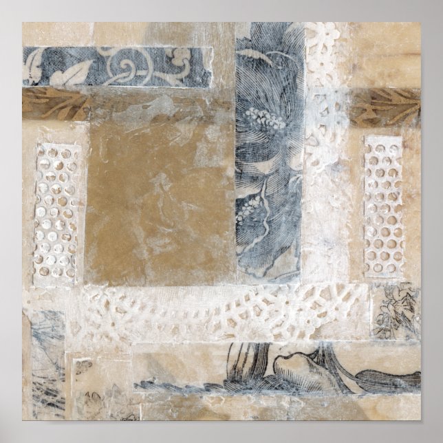 Lace Collage II Poster (Front)