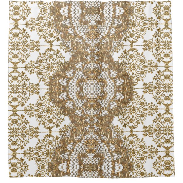 Lace Deborah Romance Shower Curtain (Front)