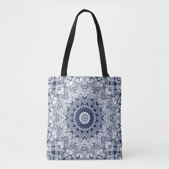 Lace decoration tote bag (Front)