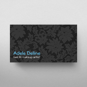 Lace Elegant Beauty Salon Business Card