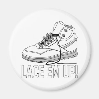 Lace Em Up Magnet