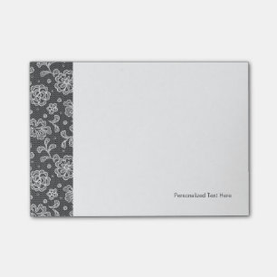 Lace fabric pattern 1 post-it notes