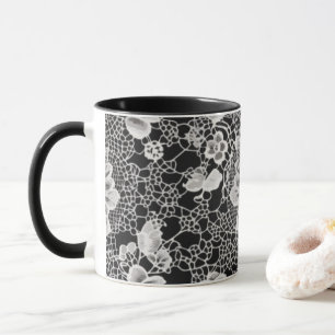 Lace Floral Harmony Mug