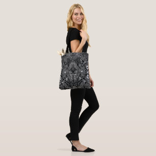 Lace Floral Harmony Tote Bag
