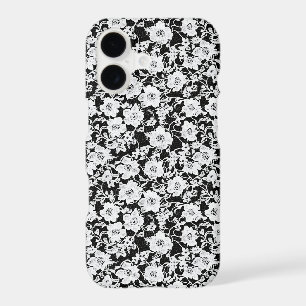 Lace Flower White Pattern