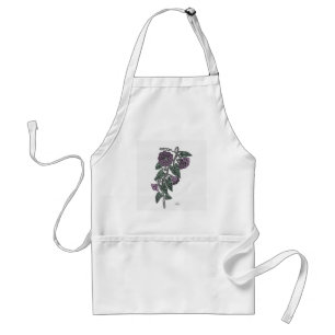 Lace Flowers Standard Apron