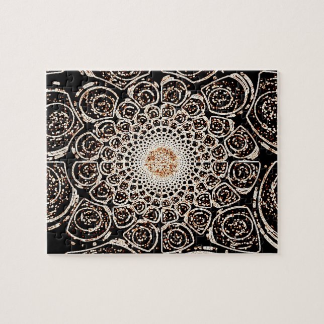 Lace Fractal Jigsaw Puzzle (Horizontal)