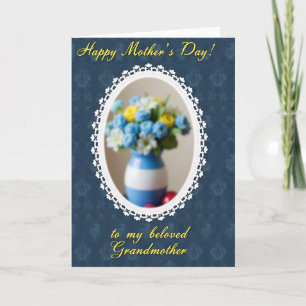 Lace Frame Mothers Day Card