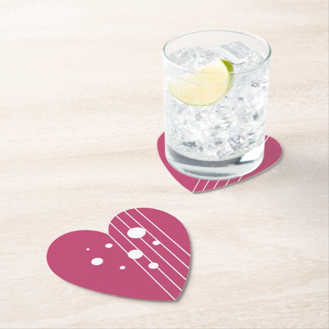 Lace of Love Paper Coaster (Insitu)