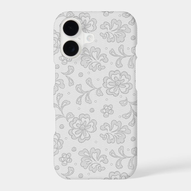 Lace pattern, flower vintage 1 (Back)