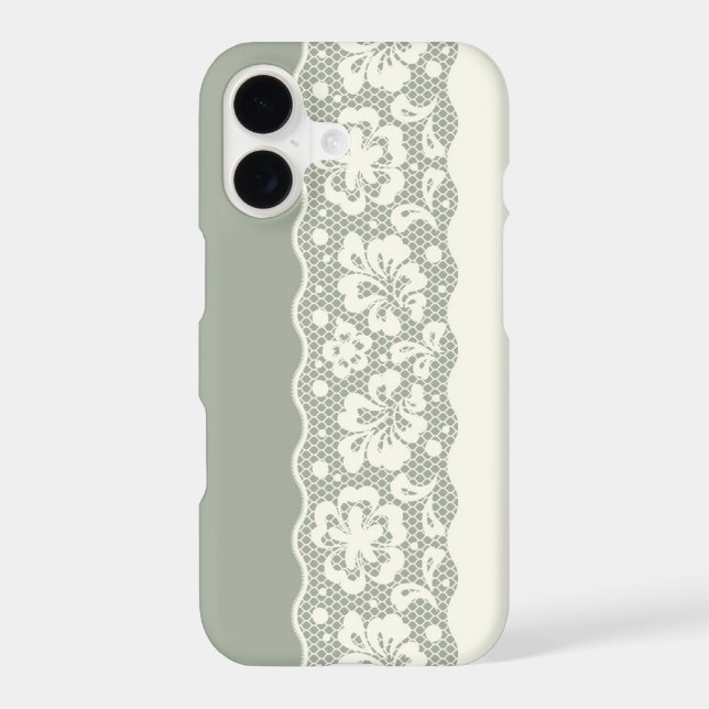 Lace pattern, flower vintage 5 (Back)