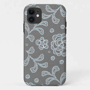 Lace pattern, flower vintage 6 iPhone 11 case