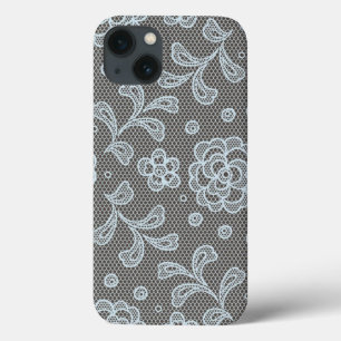 Lace pattern, flower vintage 6 iPhone 13 case