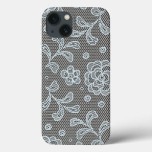 Lace pattern, flower vintage 6 iPhone 13 case