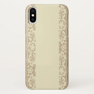 Lace pattern, flower vintage 7 iPhone x case