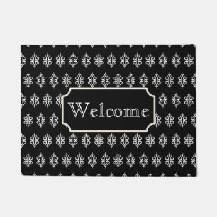 Lace Pattern Welcome Doormat