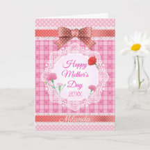 Lace Ribbon Happy Mother’s Day