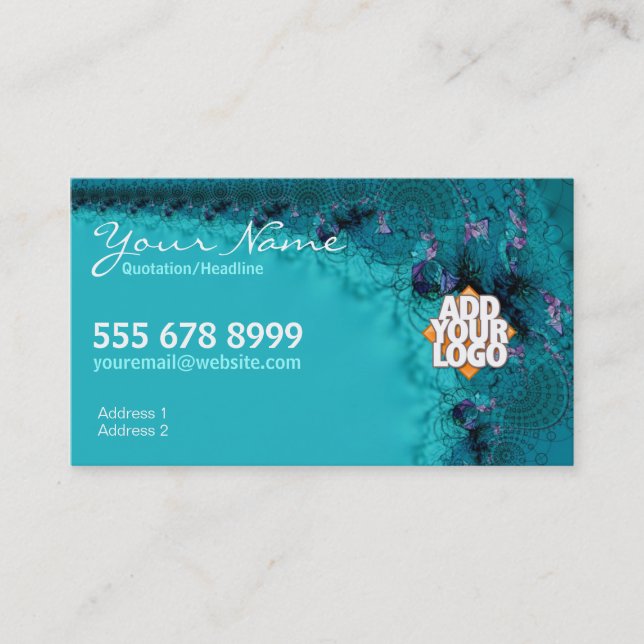Lace & Ribbons Business Card (Front)