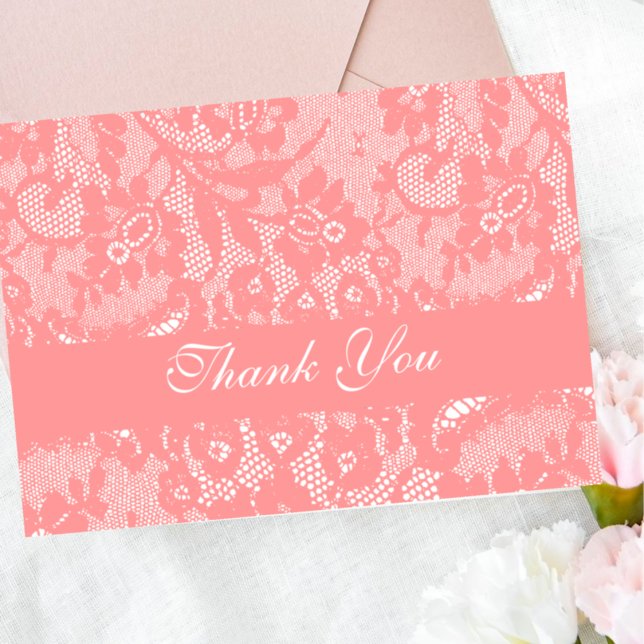 Lace Thank You Card (Creator Uploaded)