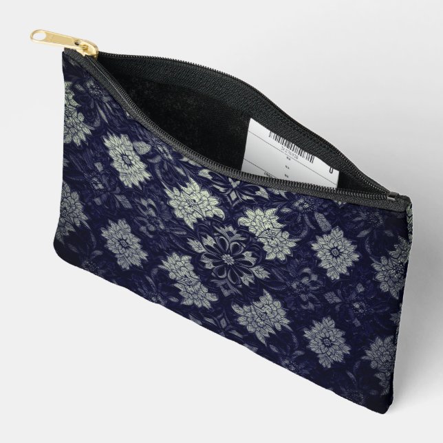 Laced Pattern Accessory Pouch (Open)
