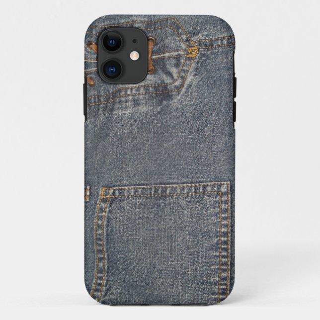 Laced Up Denim iPhone 5 Custom Case-Mate ID Case (Back)