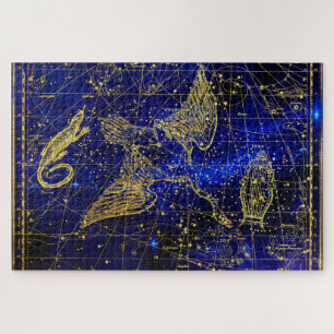 Lacerta Constellation. Jigsaw Puzzle
