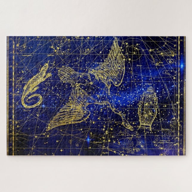 Lacerta Constellation. Jigsaw Puzzle (Horizontal)