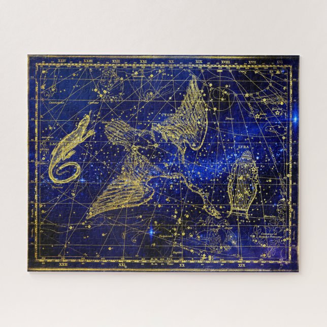Lacerta Constellation. Jigsaw Puzzle (Horizontal)