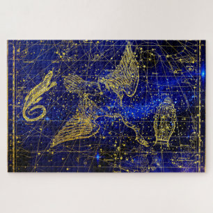 Lacerta Constellation. Jigsaw Puzzle