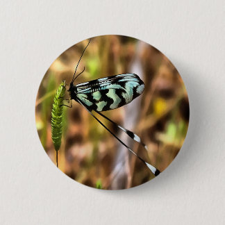 Lacewing 6 Cm Round Badge