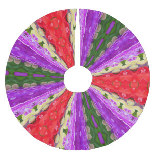 Lacey Kaleidoscope Tree Skirt