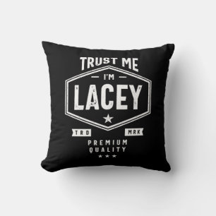 Lacey Personalised Name Birthday Cushion
