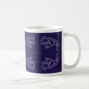 Lacey Swimmer - Purple Blue Coffee Mug