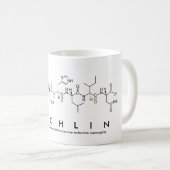 Lachlin peptide name mug (Front Right)