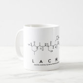 Lachlin peptide name mug (Front Left)