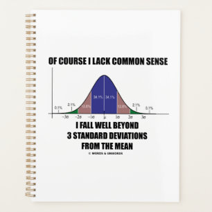 Lack Common Sense Fall Beyond 3 Std Deviations Planner